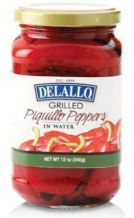 DeLallo Grilled Piquillo Peppers  12 oz