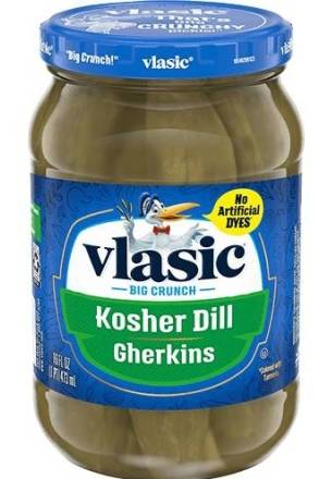 Vlasic Kosher Dill Gherkins 16 oz
