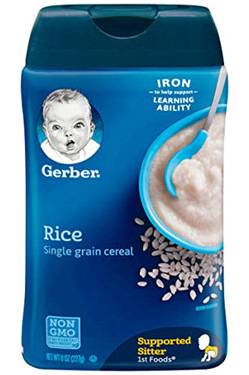 Gerber Rice Cereal 8 oz