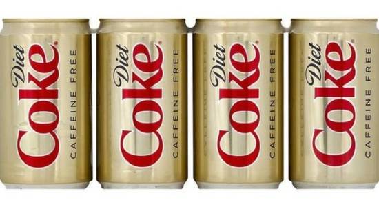 Caffeine Free Diet Coke 8-12 oz