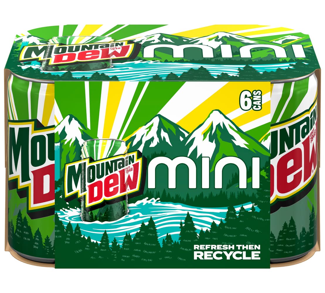 Mountain Dew Mini 6-7.5 oz