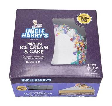 Uncle Harry’s Ice Cream Cake Chocolate & Vanilla 1 lb 14 oz