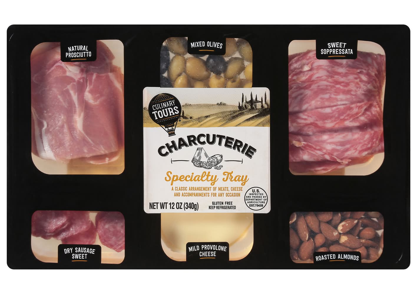 Culinary Tours Charcuterie Artisan Tray 12 oz