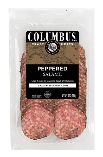 Columbus Peppered Salame 4 oz