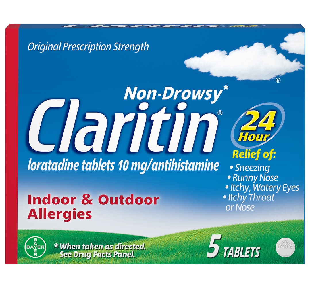 Claritin Allergy 24hrs 5 tablets