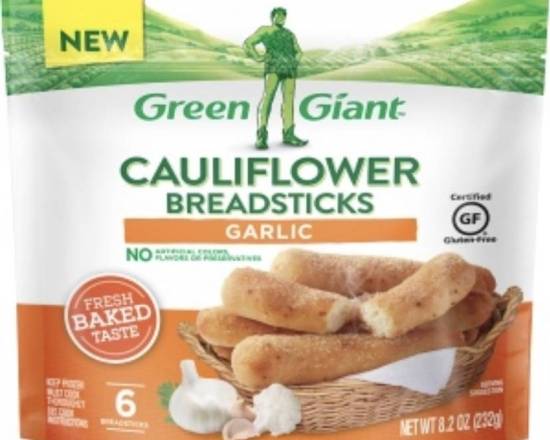 Green Giant Cauliflower Breadsticks Garlic