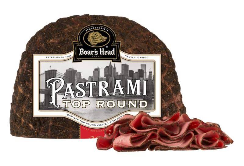 Boar's Head Pastrami Top Round STO 8 oz
