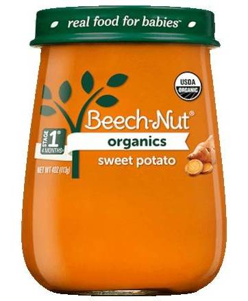 Beech-Nut Organics Sweet Potato & Barley
