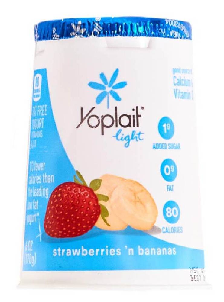 Yoplait Yogurt Strawberry Banana Light 6 oz