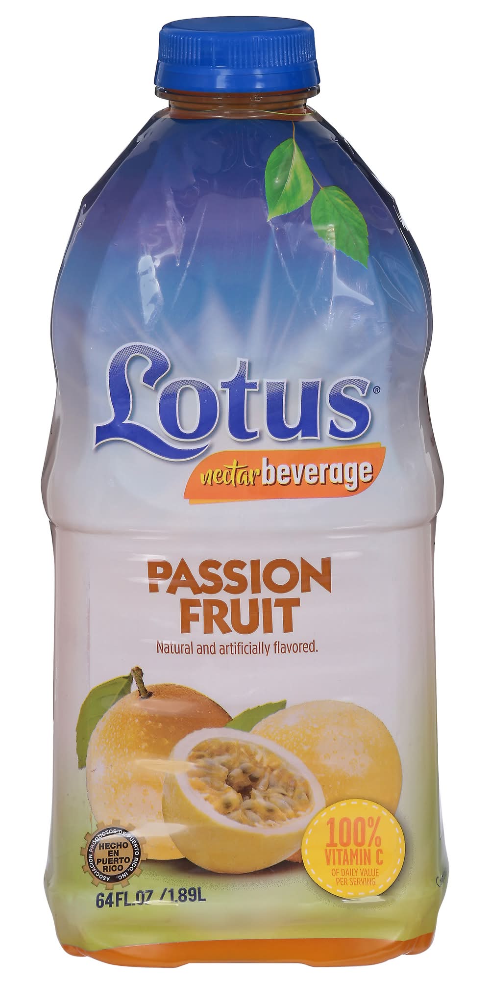 Lotus Nectar Beverage Passion Fruit 64 oz