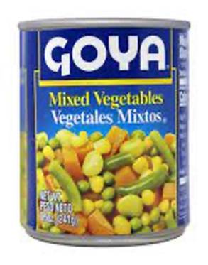 Goya Vegetales Mixtos / Mixed Vegetables 8 o