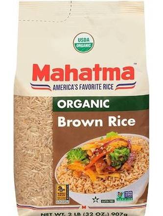 Mahatma Organic Brown Rice 2 lbs