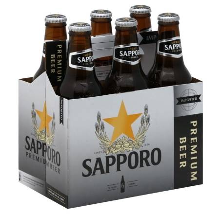 Sapporo Draft 6-11 2 oz