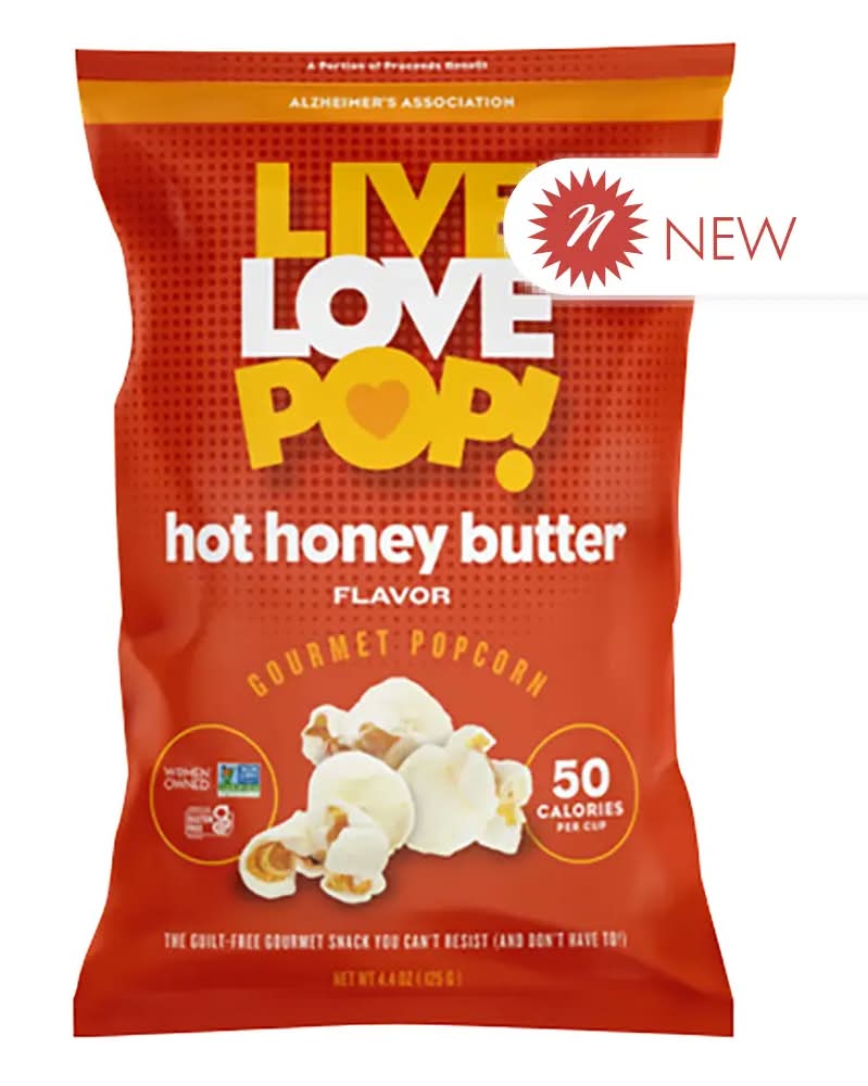 Live Love Pop! Hot Honey Butter Flavored Gourmet Popcorn 4.4 oz