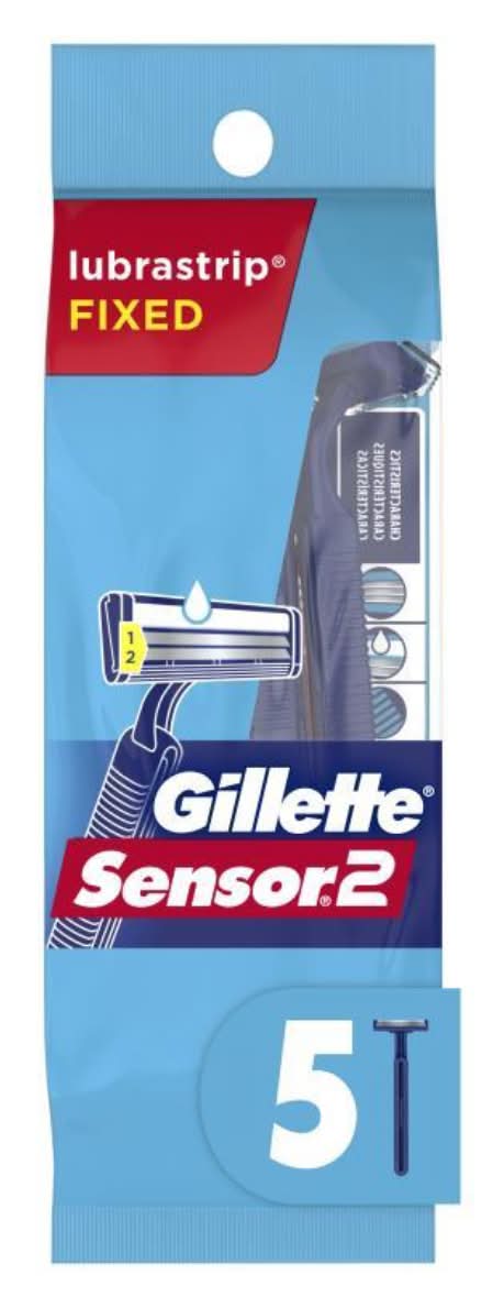 Gillette Sensor 2 Fixed Disposable Razors 5 ct