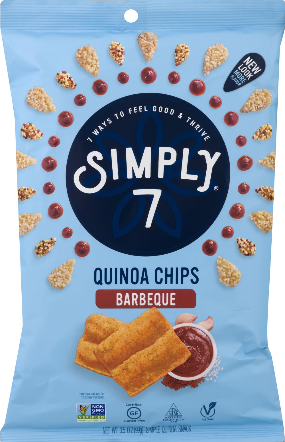 Simply 7 Quinoa Chips Barbeque 3.5 oz