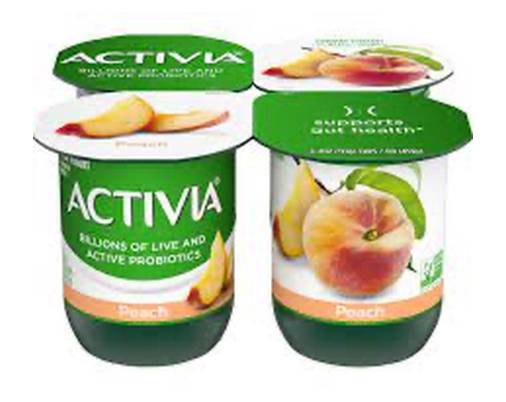 Activia Lowfat Yogurt Peach