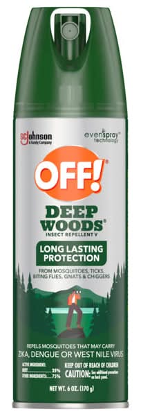 Off! Deep Woods Long Lasting Protection Aerosol 8 oz