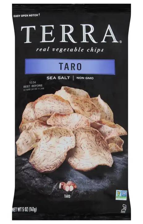 Terra Taro Chips with Sea Salt 5 oz