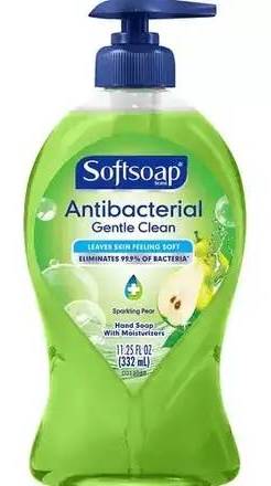 Softsoap Antibacterial Gentle Clean Sparkling Pear 11.25 oz