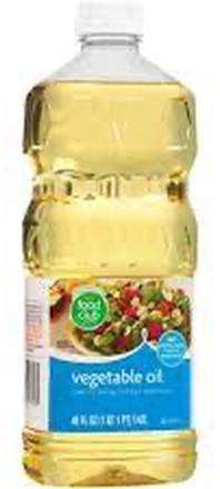 Food Club Vegetable Oil 40 oz