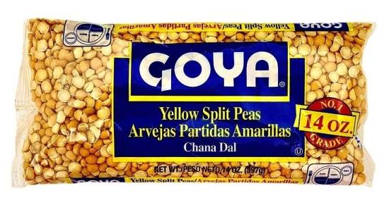 Goya Yellow Split Peas / Arvejas Amarillas 14 oz