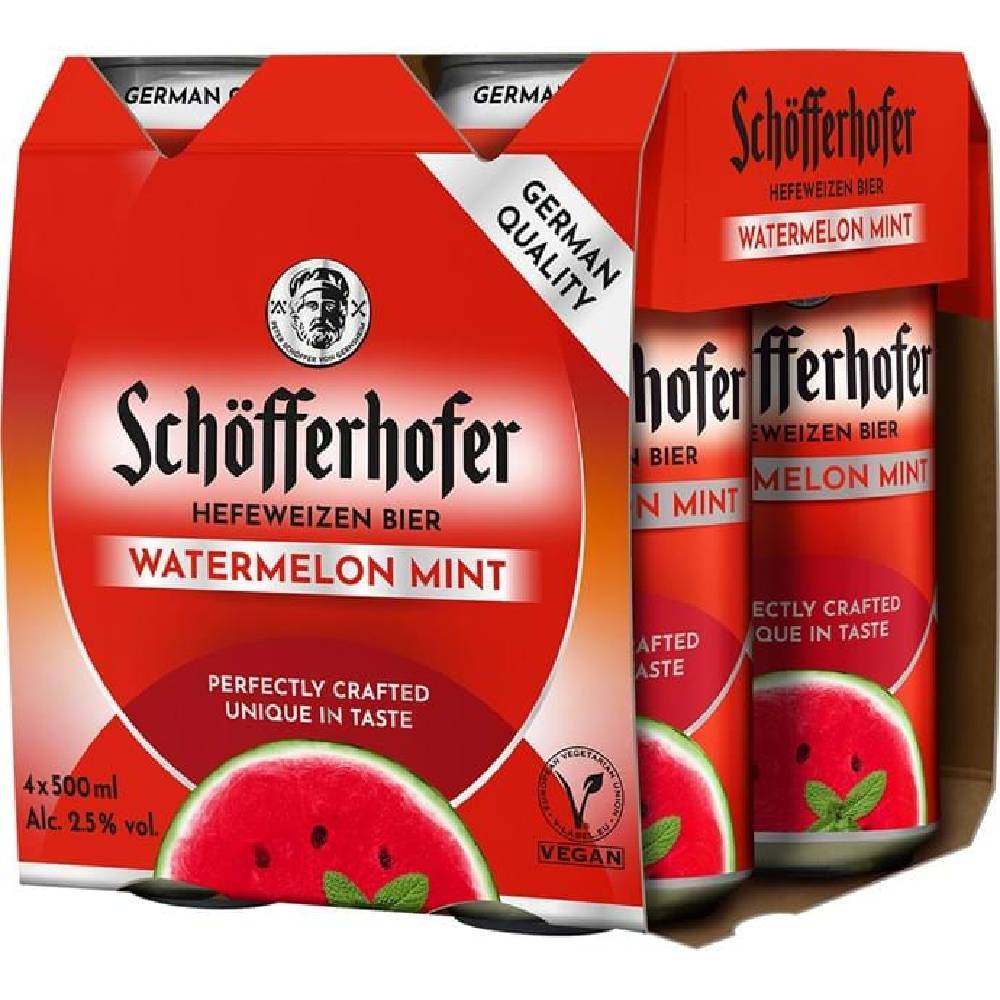 Schofferhofer Watermelon Mint 4-500 ml