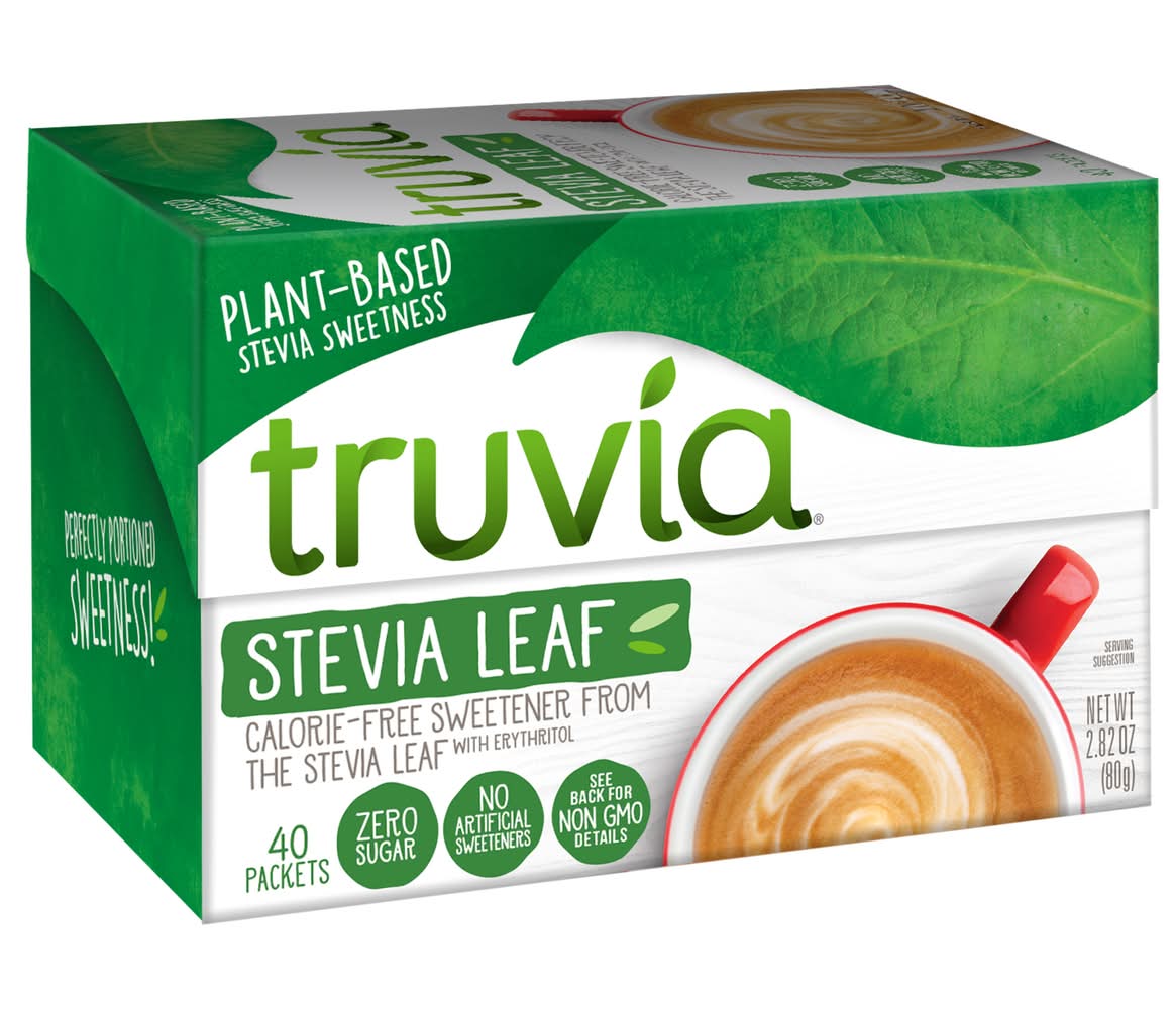 Truvia Stevia Leaf Sweetener 40 ct