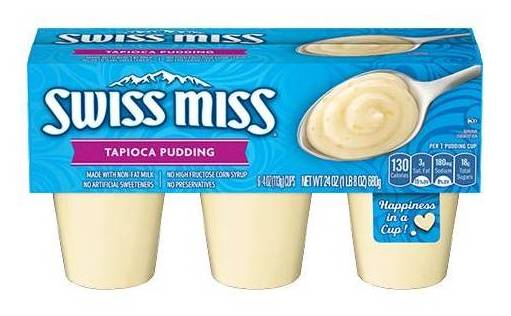 Swiss Miss Tapioca Pudding 6-4 oz