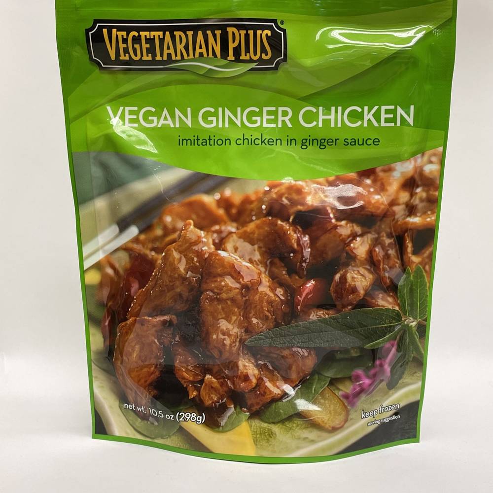 Vegetarian Plus Vegan Ginger Chicken 10.5 oz