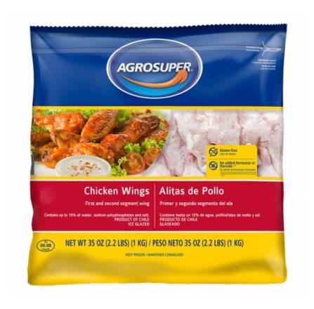 AgroSuper Chicken Wings 2.2 lbs