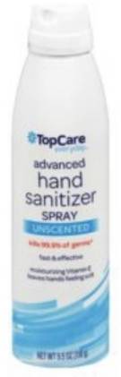TopCare Advanced Hand Sanitizer Spray