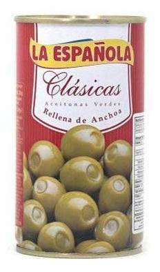La Española Aceitunas con Anchoas 12.33 oz