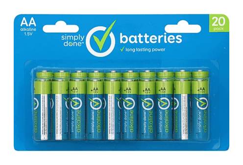 Simply Done AA Batteries 20 ct