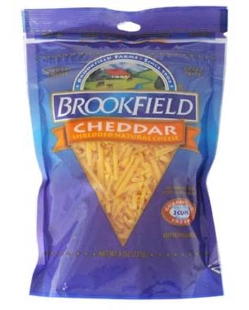 Brookfield Shredded Cheese Cheddar 8 oz