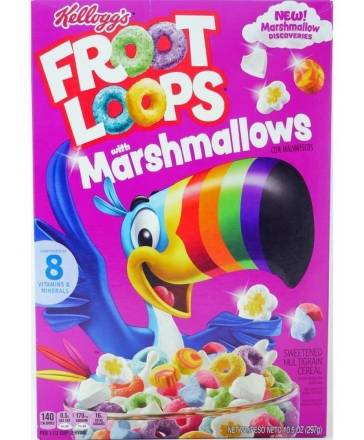 Froot Loops  Marshmallows 10.5 oz
