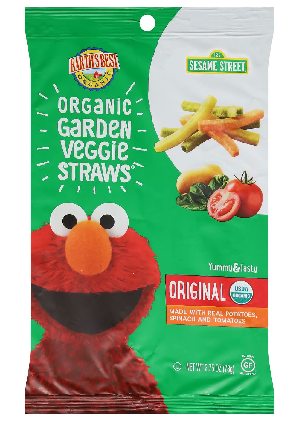 Earth’s Best Organic Original Cheddar Veggie Straws 2.75 oz