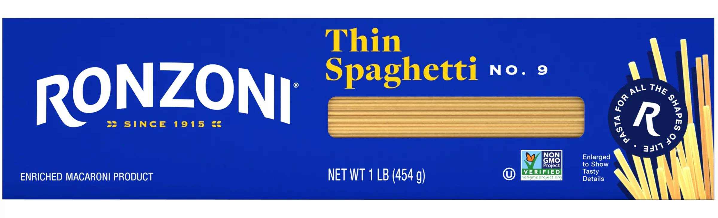 Ronzoni Thin Spaghetti No. 9 16 oz