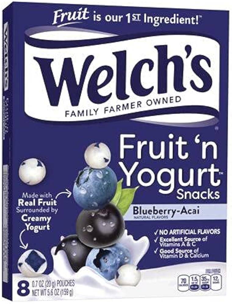 Welch’s Fruit ‘n Yogurt Snacks Blueberry 5.6 oz