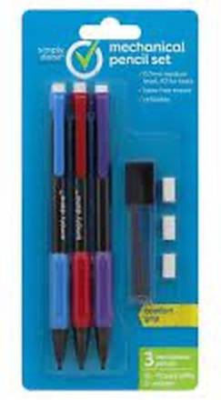 Simply Done Mechanical Pencil Set 3 ct
