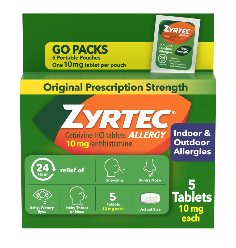 Zyrtec Allergy 24hrs