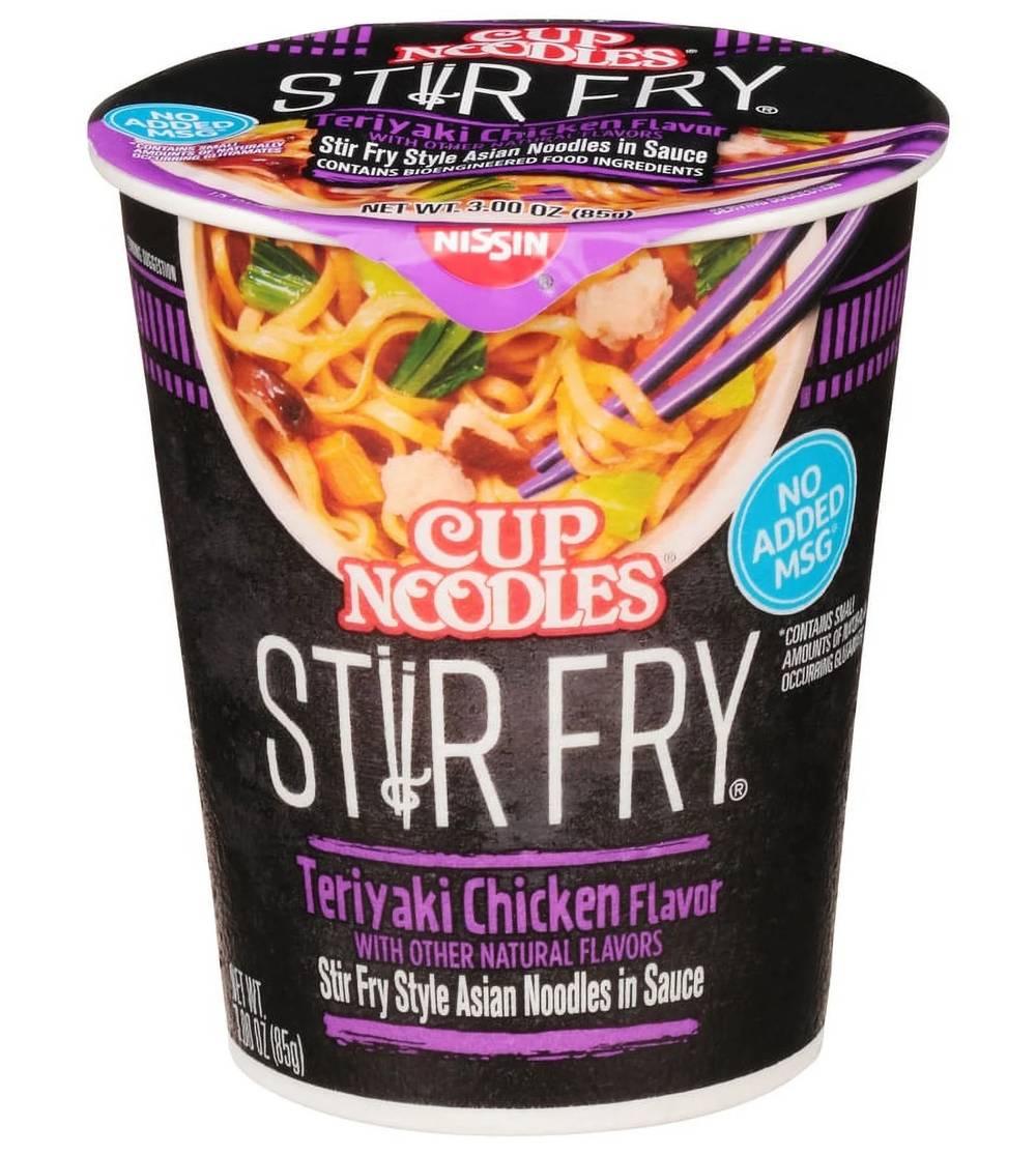 Cup of Noodles Stir Fry Teriyaki Chicken 3 oz