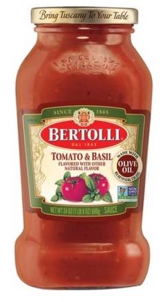 Bertolli Tomato & Basil Sauce 24 oz