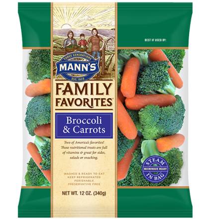 Mann’s Family Favorites Broccoli & Carrots
