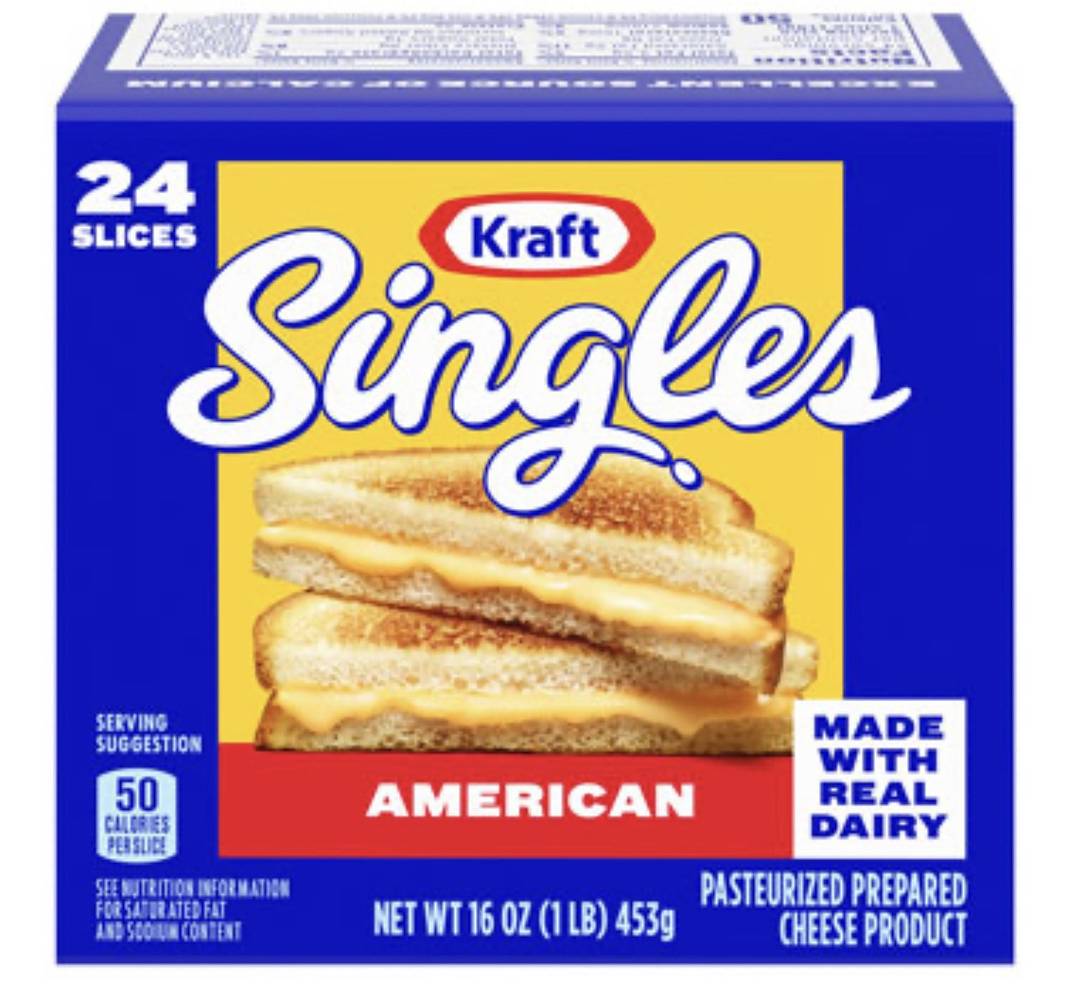 Kraft Singles American 24 ct