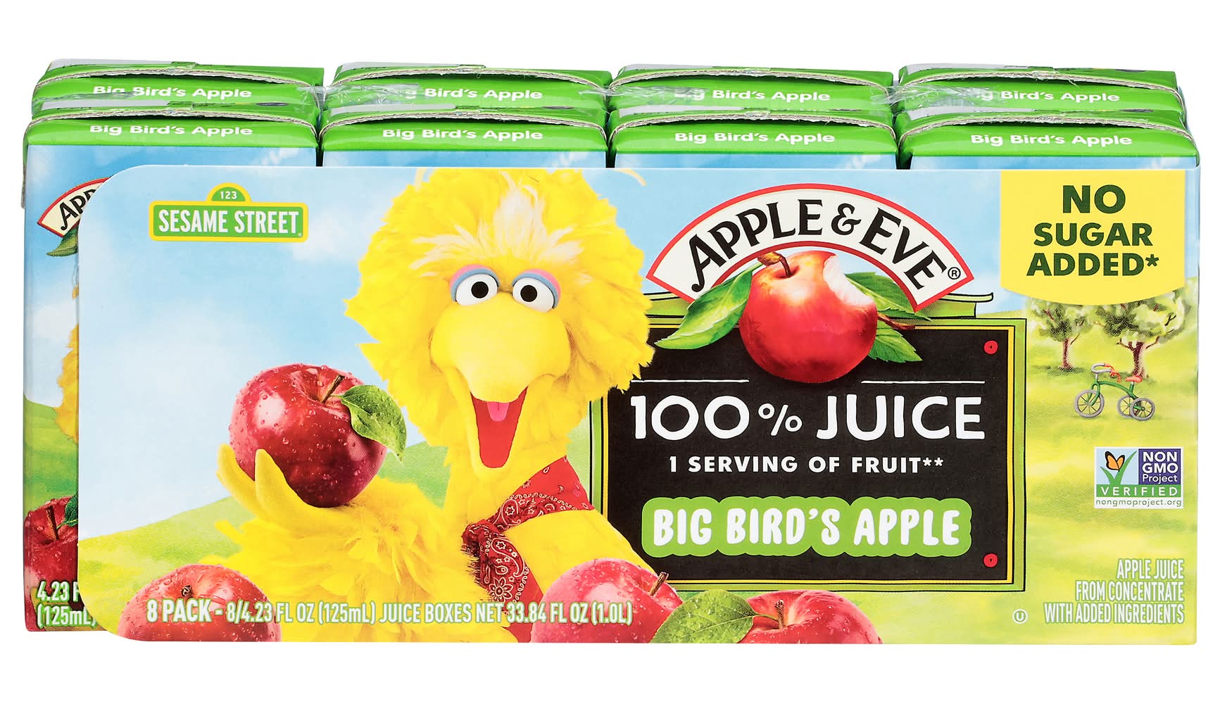 Apple & Eve 100% Juice Big Bird’s Apple 8-4.23 oz