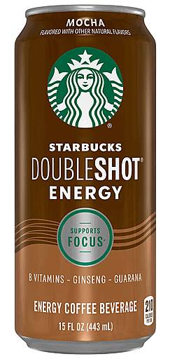 Starbucks Double Shot Energy Drink Mocha 15 oz