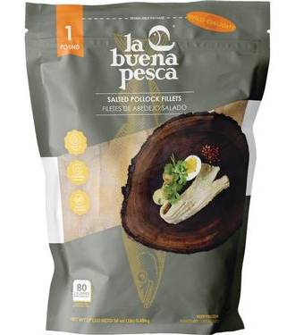 La Buena Pesca Salted Pollock Fillets 1 lb