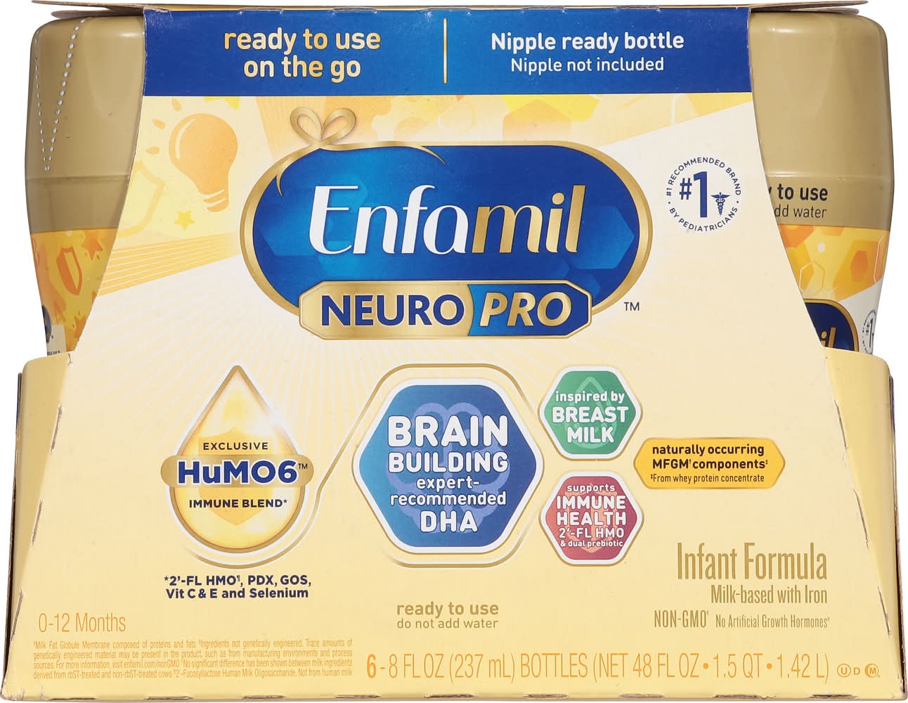 Enfamil NeuroPro Infant Formula Ready to Use 6-8 oz
