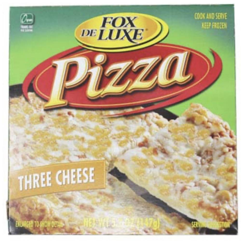 Fox Deluxe Three Cheese Pizza 5.2 oz